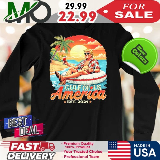 Trump American Gulf Trump Merchandise Est 2025 Shirt