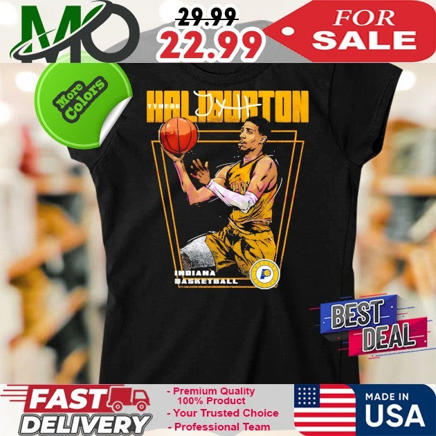 Tyrese Haliburton Indiana Pacers Basketball Premier Player Shirt