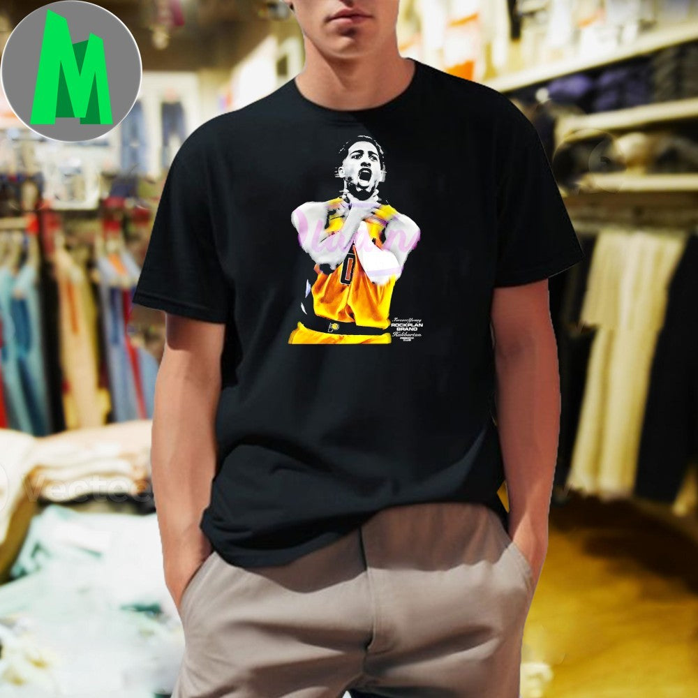 Tyrese Haliburton Vintage Scream Pose Shirt