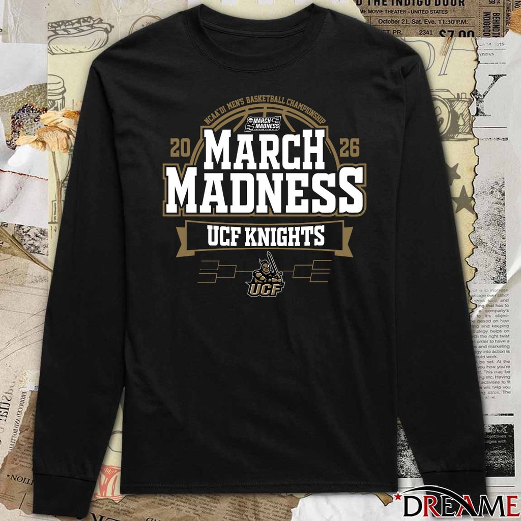UCF Knights 2026 NCAA DI Men’s Basketball Championship March Madness t-shirt