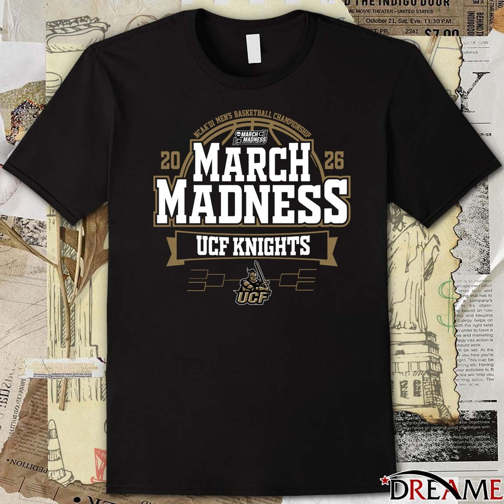 UCF Knights 2026 NCAA DI Men’s Basketball Championship March Madness t-shirt