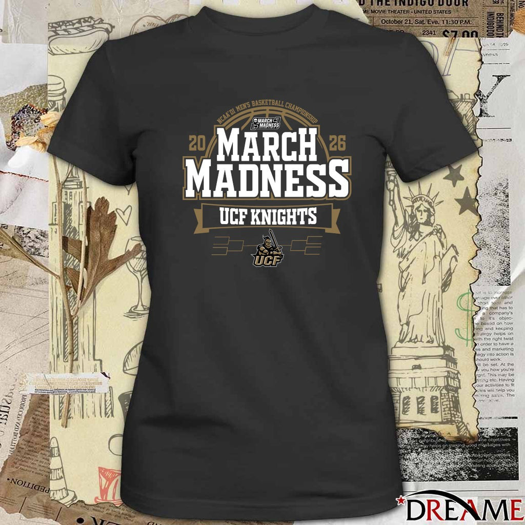 UCF Knights 2026 NCAA DI Men’s Basketball Championship March Madness t-shirt