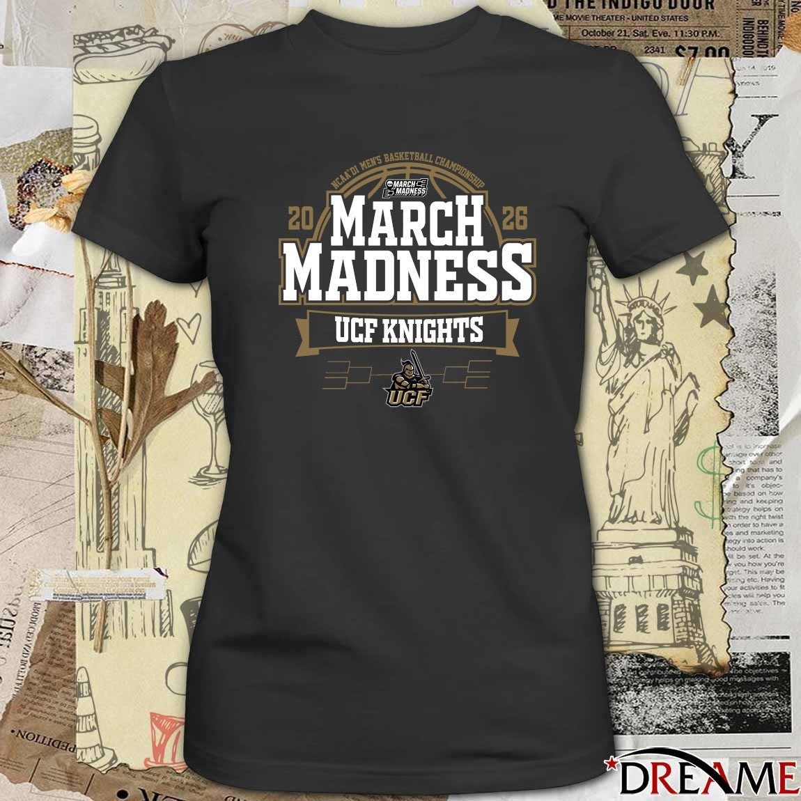 UCF Knights 2026 NCAA DI Men’s Basketball Championship March Madness t-shirt