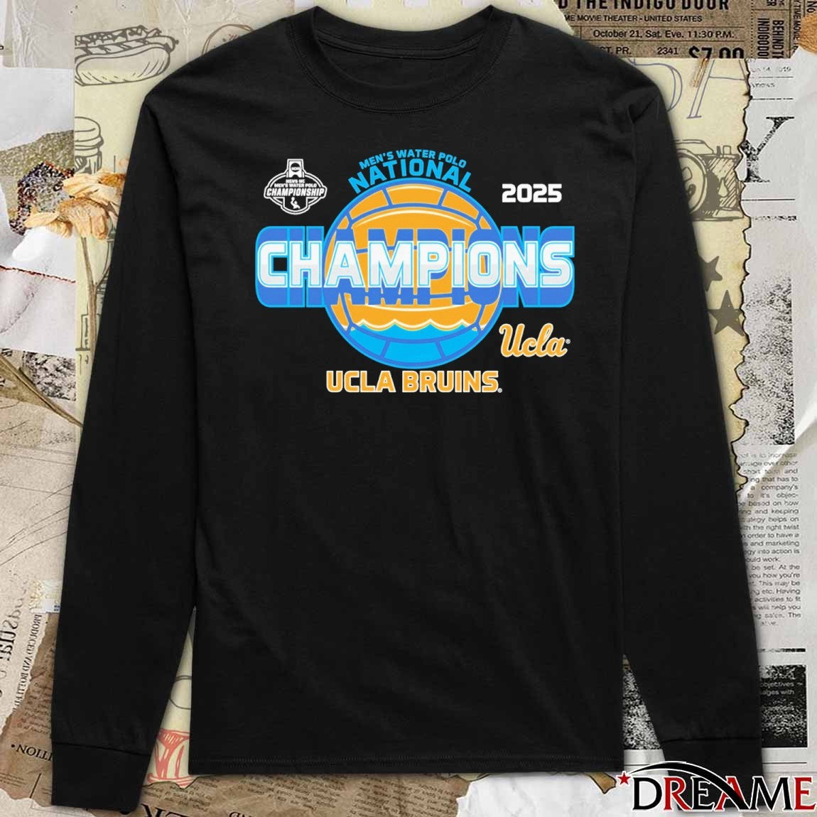 UCLA Bruins 2025 NCAA Men’s Water Polo National Champions t-shirt