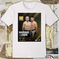 UFC 327 Daukaus Vs Luque April 11, 2026 Middleweight Bout in Miami, Florida Poster t-shirt