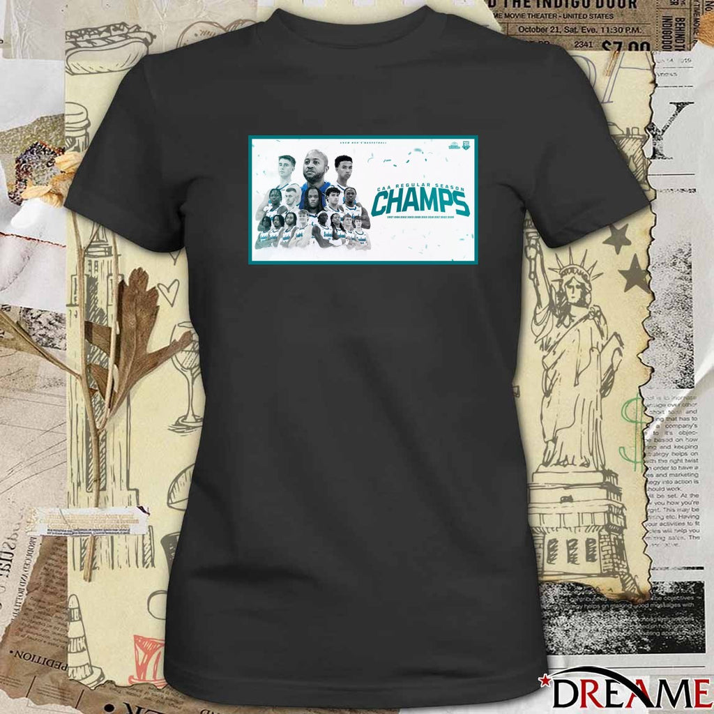 UNCW Men’s Basketball 2026 CAA Regular Season Champions 1997 – 2026 Banner t-shirt