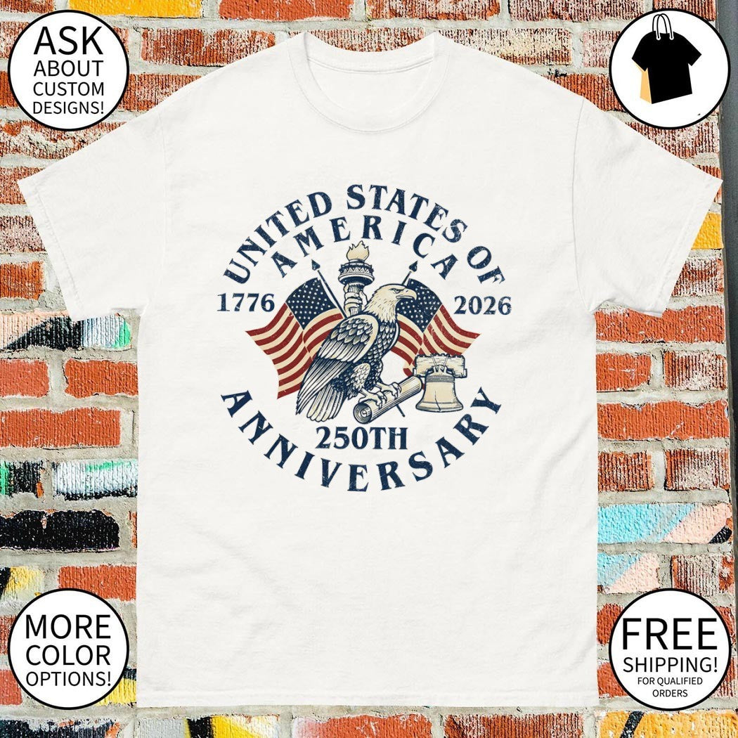 USA 250th Anniversary 1776-2026 shirt