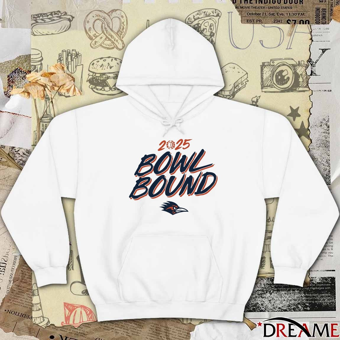UTSA Roadrunners Football NCAA 2025 Bowl Bound t-shirt