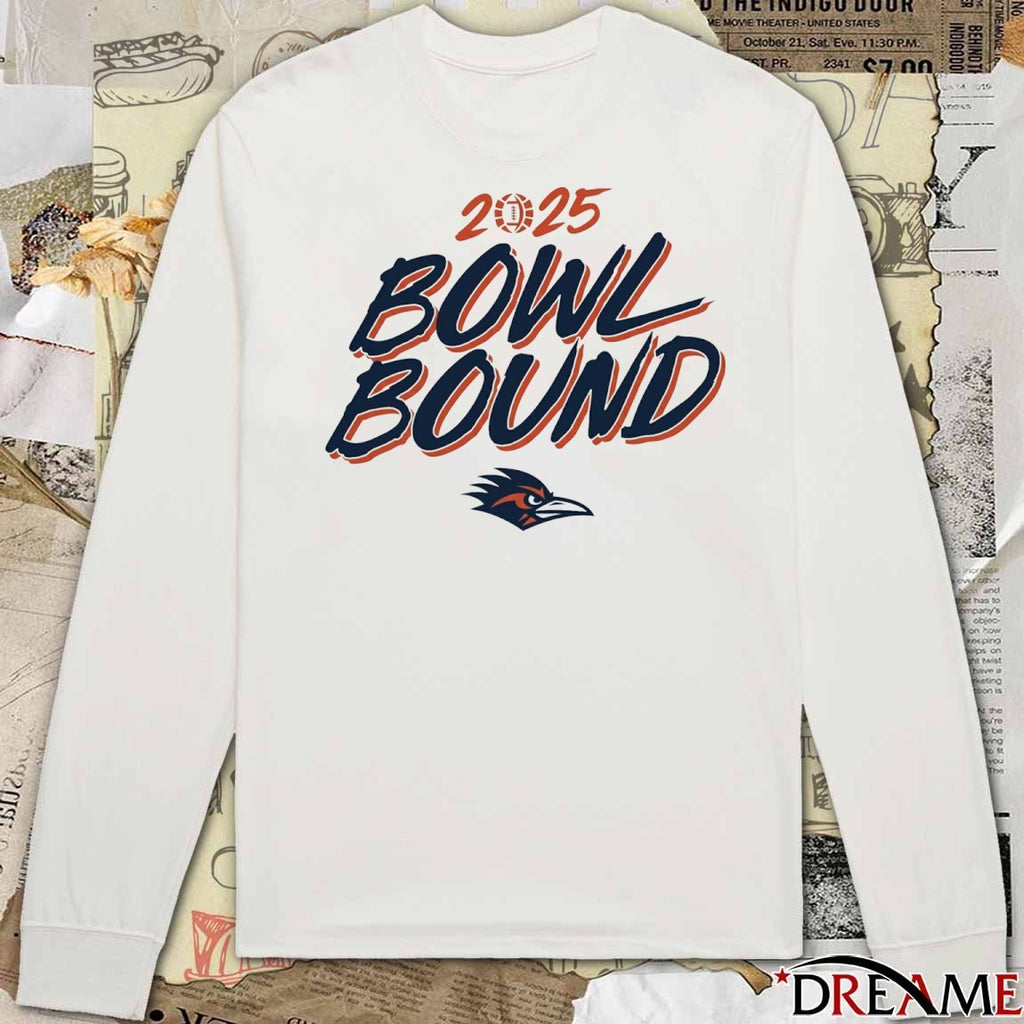 UTSA Roadrunners Football NCAA 2025 Bowl Bound t-shirt