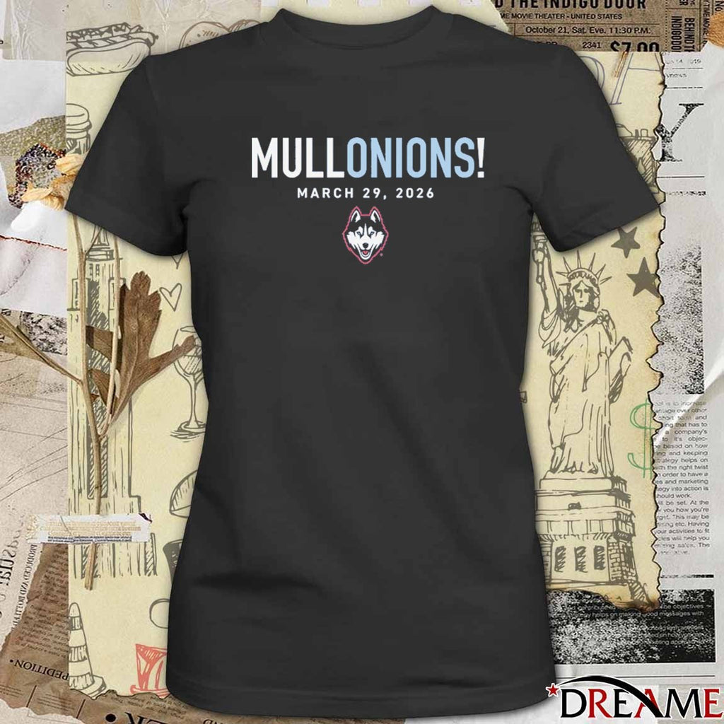 Uconn Huskies NCAA Braylon Mullins Mullonions March 29 2026 t-shirt
