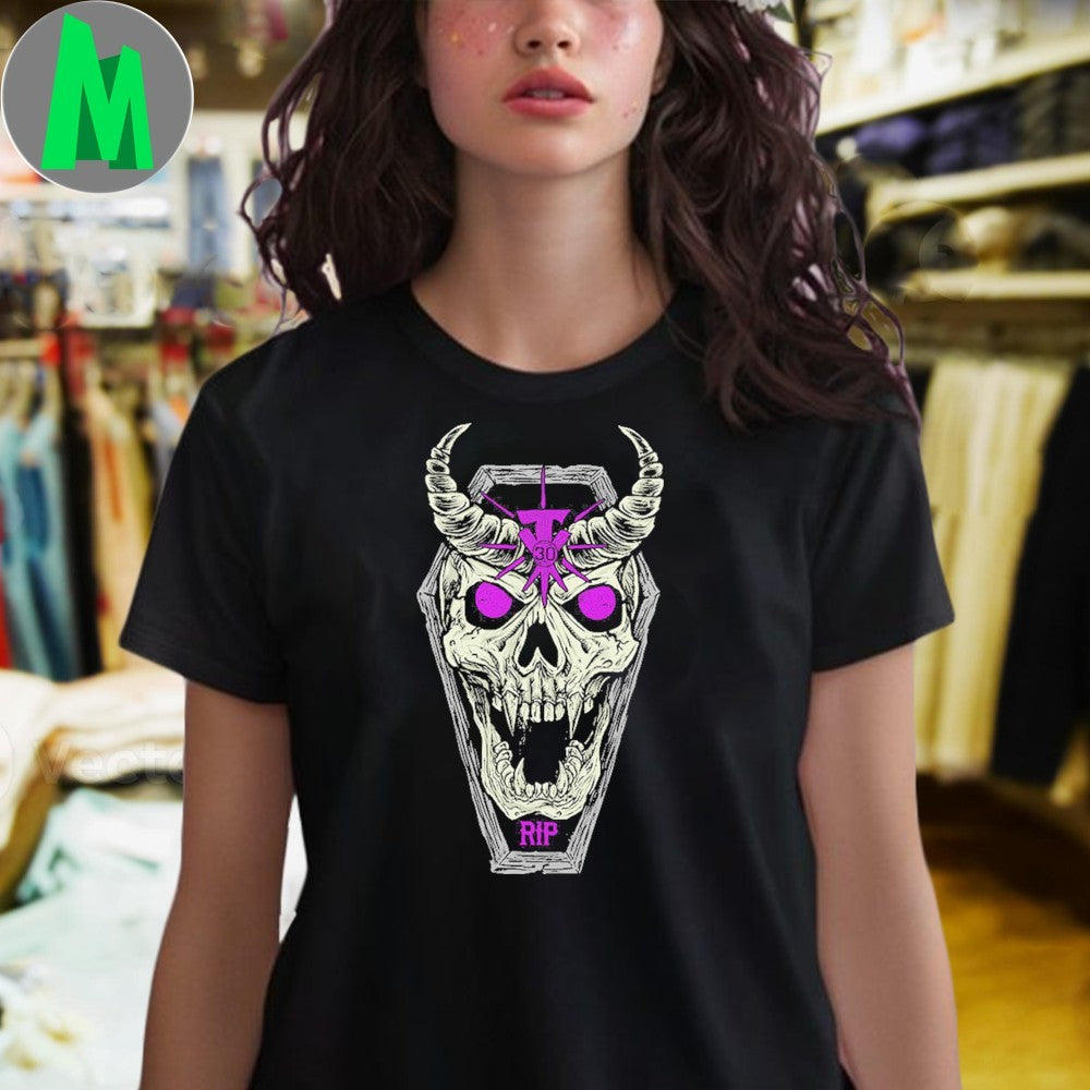 Undertaker 30 Years Demon Skull Shirt