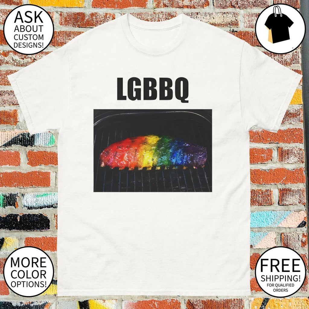Unicorn ribs LGBBQ Pride Month LGBTQ shirt