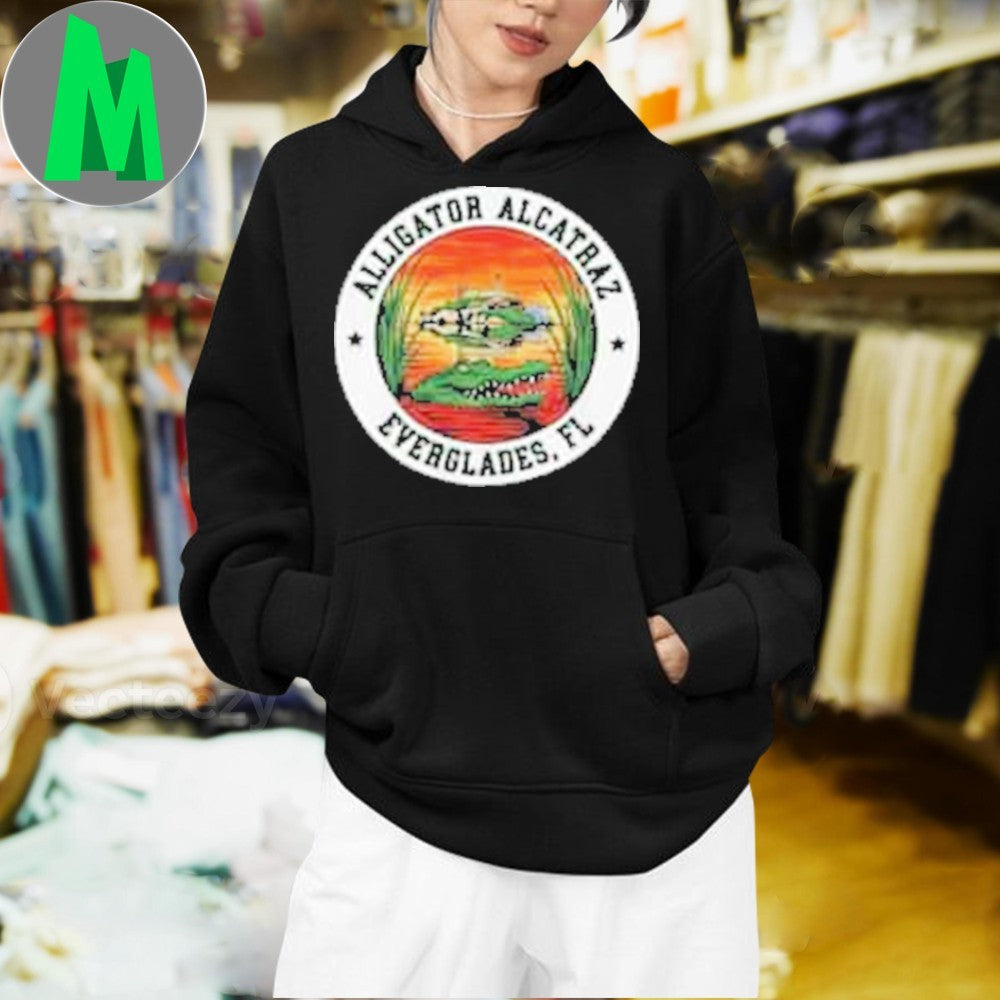 Unleash the Florida Fun with the Alligator Alcatraz Funny Everglades Shirt