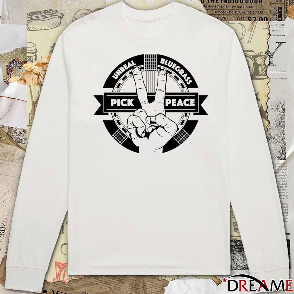 Unreal Bluegrass Pick Peace Minnesota 2026 t-shirt