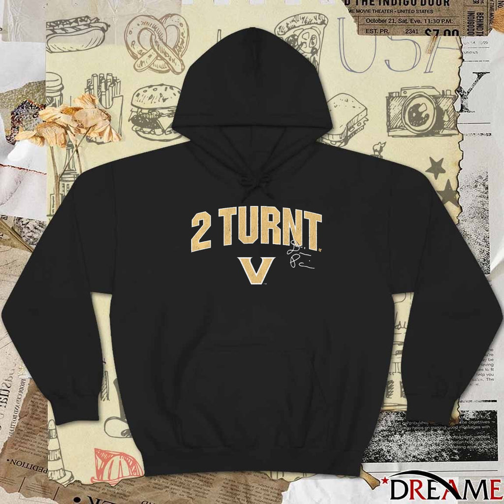 Vanderbilt Commodores Football Diego Pavia 2 Turnt Signature t-shirt