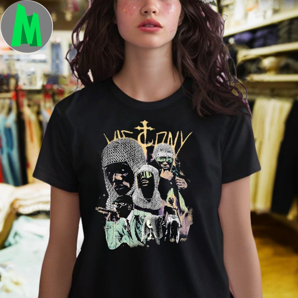 Victony Stubborn (Glory) Vintage Album Art T-Shirt