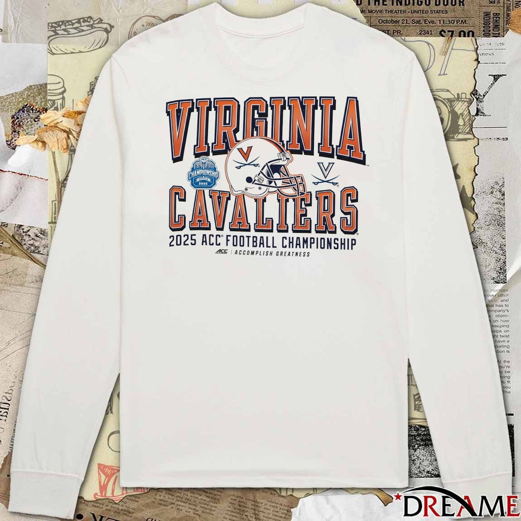 Virginia Cavaliers 2025 Atlantic Coast Conference Football Championship – Champion t-shirt