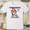 Virginia Cavaliers Football Chandler Morris Retro Baller 2025 t-shirt