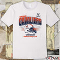 Virginia Cavaliers Football Wahoowa Charlottesville VA Helmet Grid t-shirt