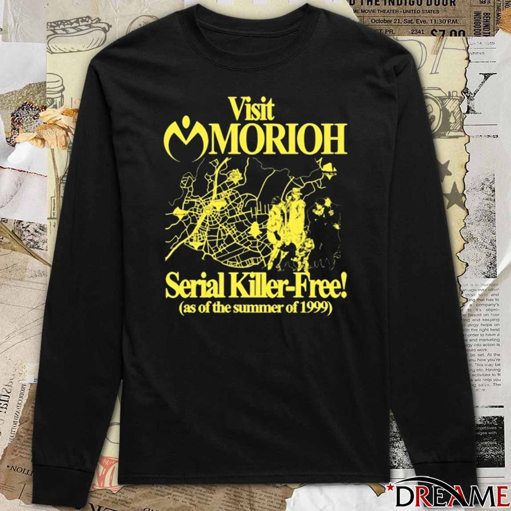 Visit Morioh Serial Killer Free As Of The Summer Of 1999 t-shirt