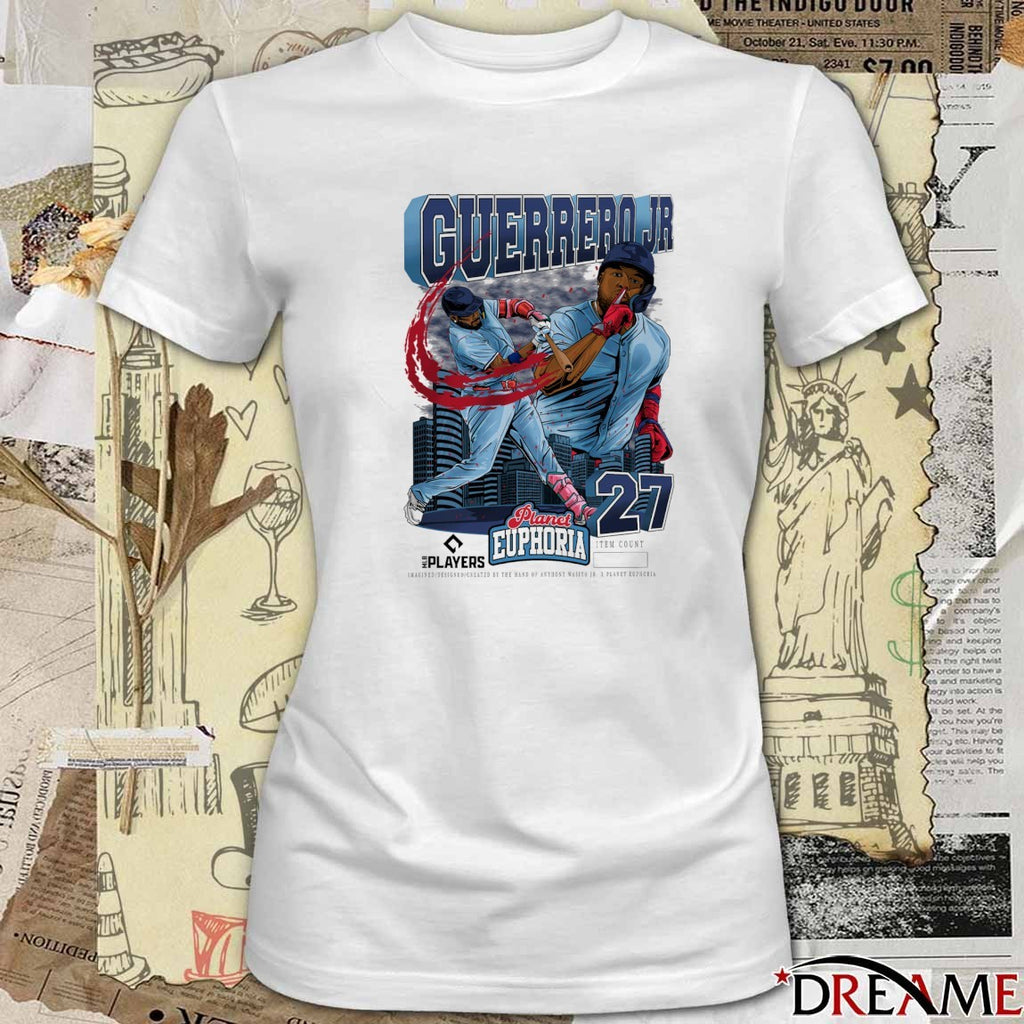 Vlad Guerrero Jr. V2 Toronto Blue Jays MLB Planet Euphoria Art 2026 t-shirt