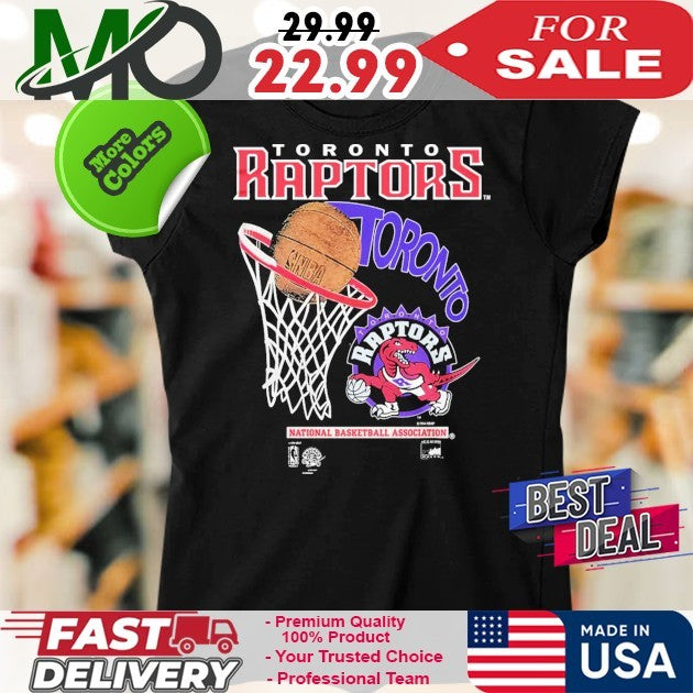WAVES Canada 1994 TORONTO RAPTORS NBA Basketball And Logo Shirt