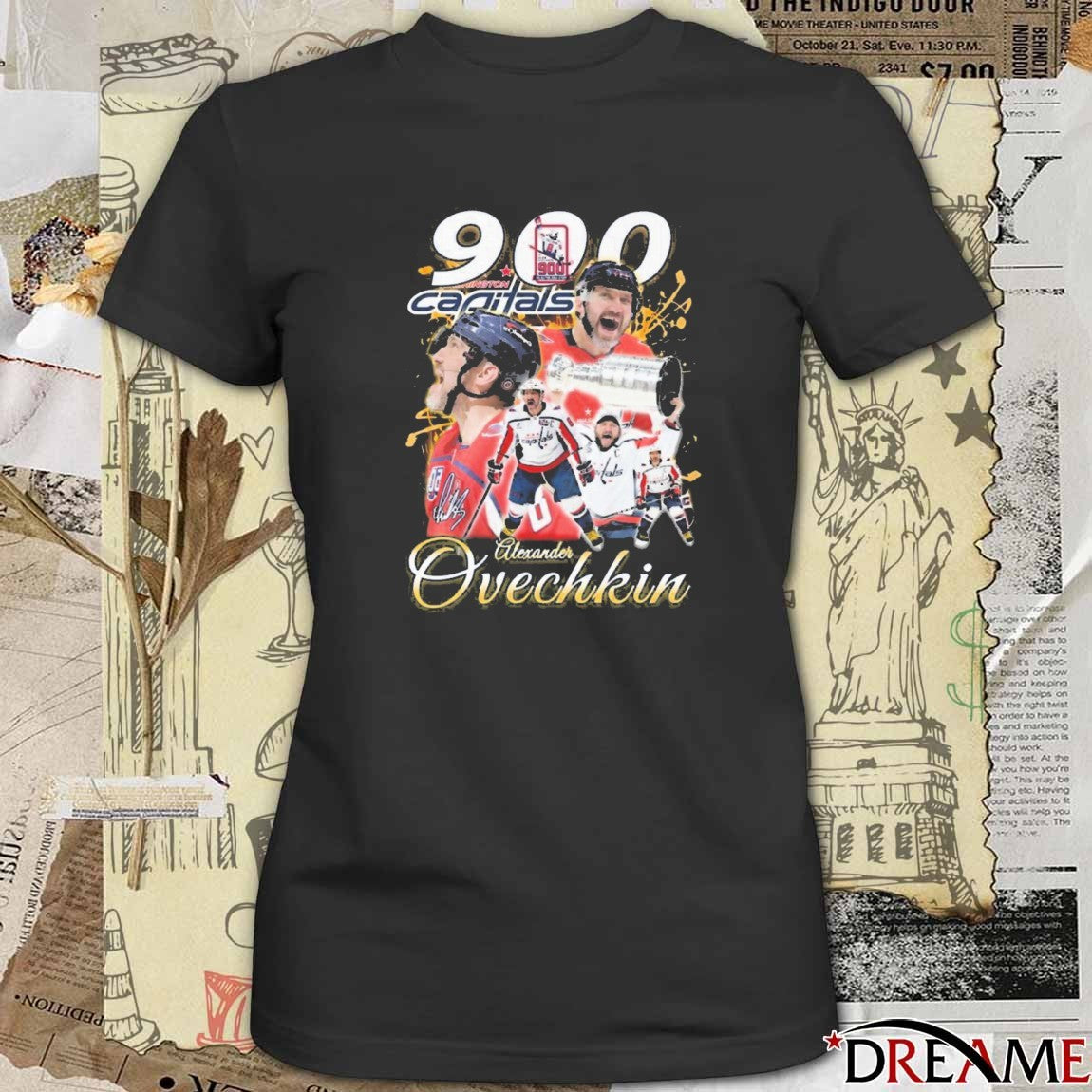 Washington Capitals Alexander Ovechkin 2025 Celebrate 900 NHL Goals t-shirt