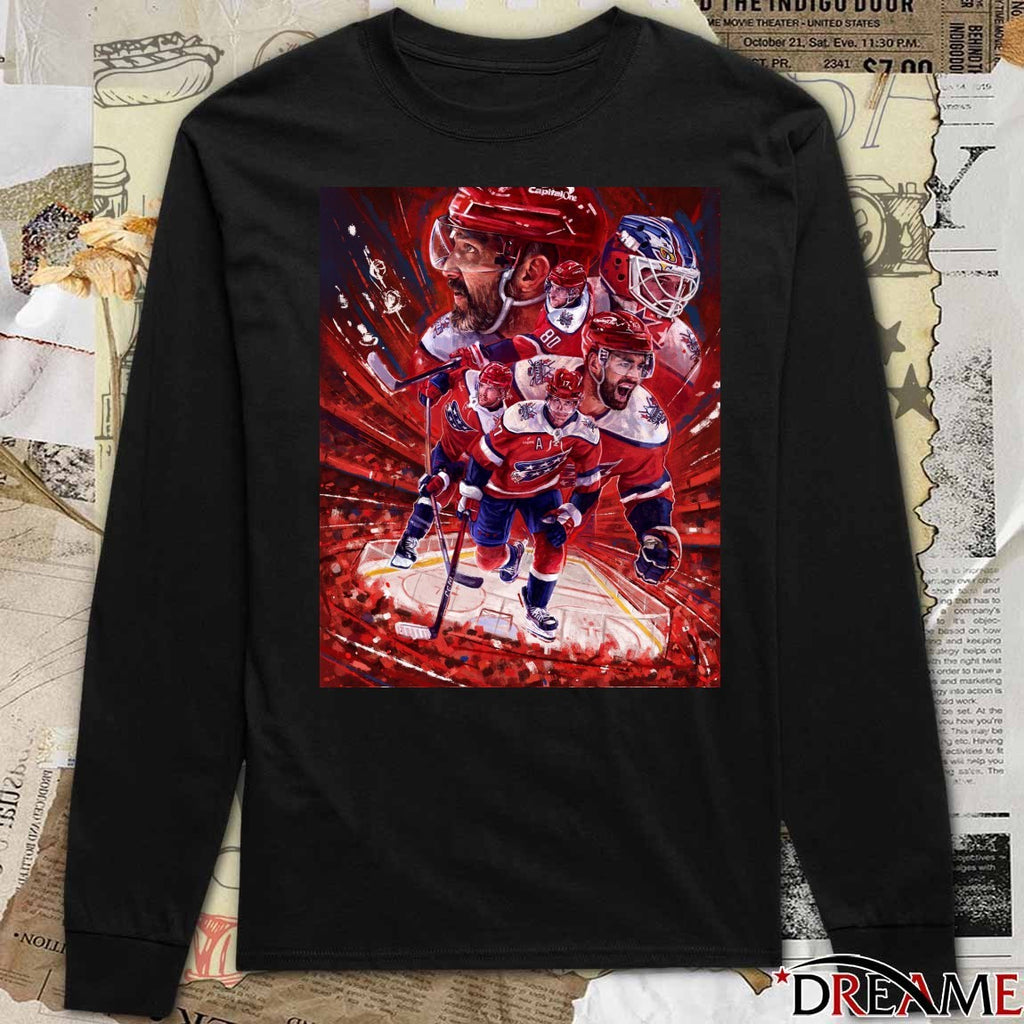 Washington Capitals hockey Alex Ovechkin Artwork 2026 Poster t-shirt