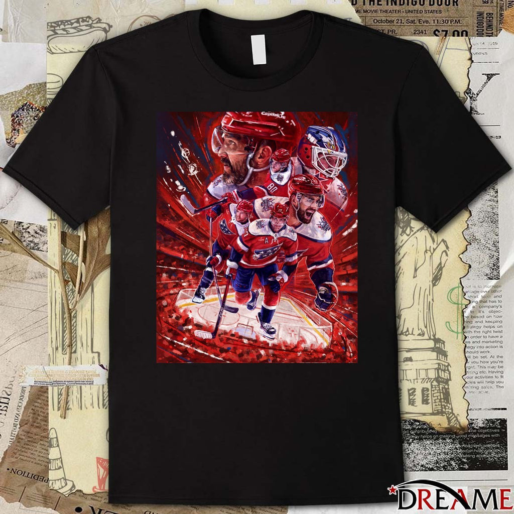 Washington Capitals hockey Alex Ovechkin Artwork 2026 Poster t-shirt