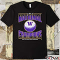 Washington Huskies Men’s Soccer Championship 2025 National Champions t-shirt