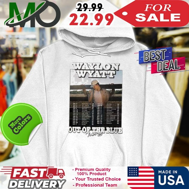 Waylon Wyatt Out Of The Blue Tour Dates 2025 Shirt