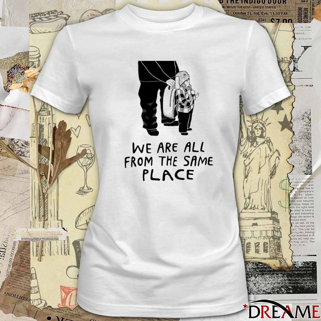 We Are All From The Same Place Free Liam Ramos t-shirt