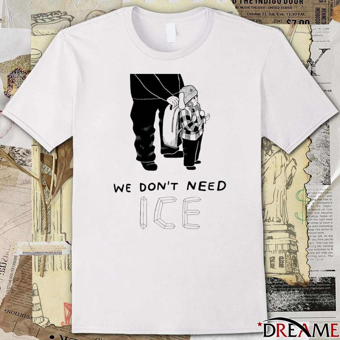 We Don’t Need ICE Free Liam Ramos t-shirt