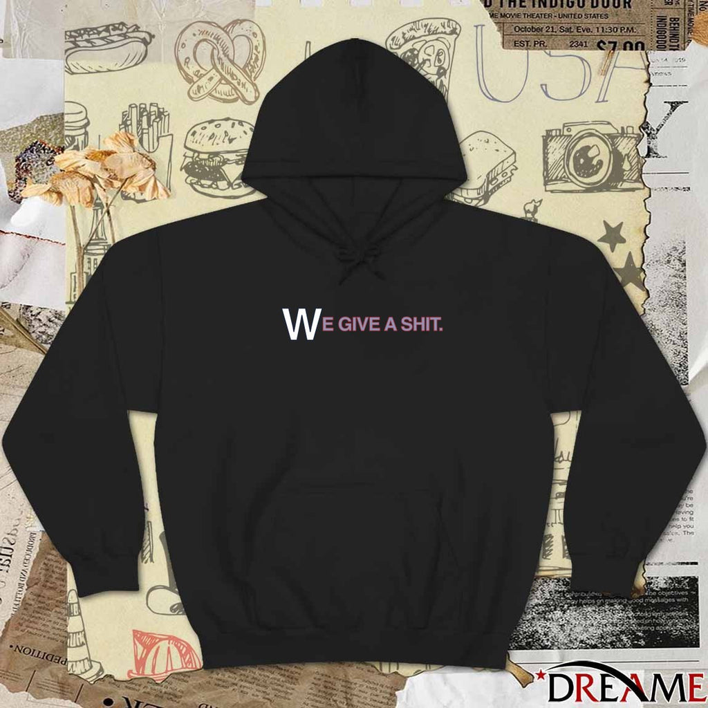 We Give A Shit Emphasis On The W Chicago Cubs t-shirt