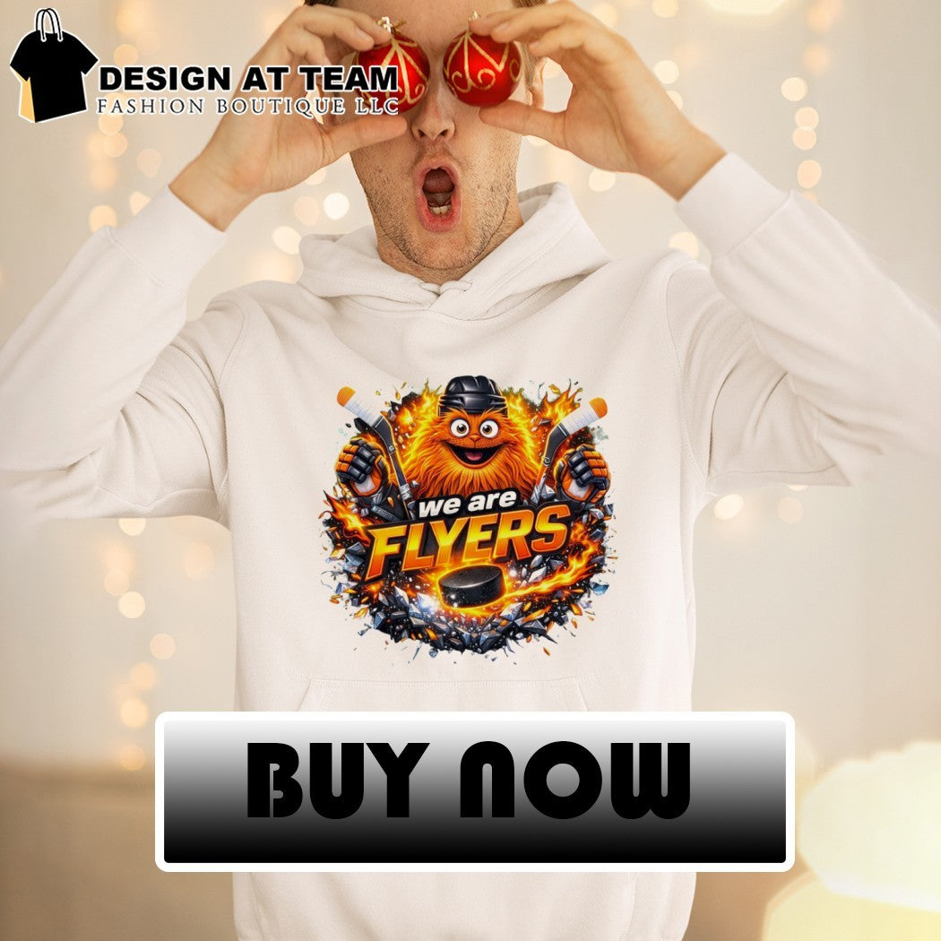 We are Flyers Gritty Flyers Hockey sport team mascot NHL shirt
