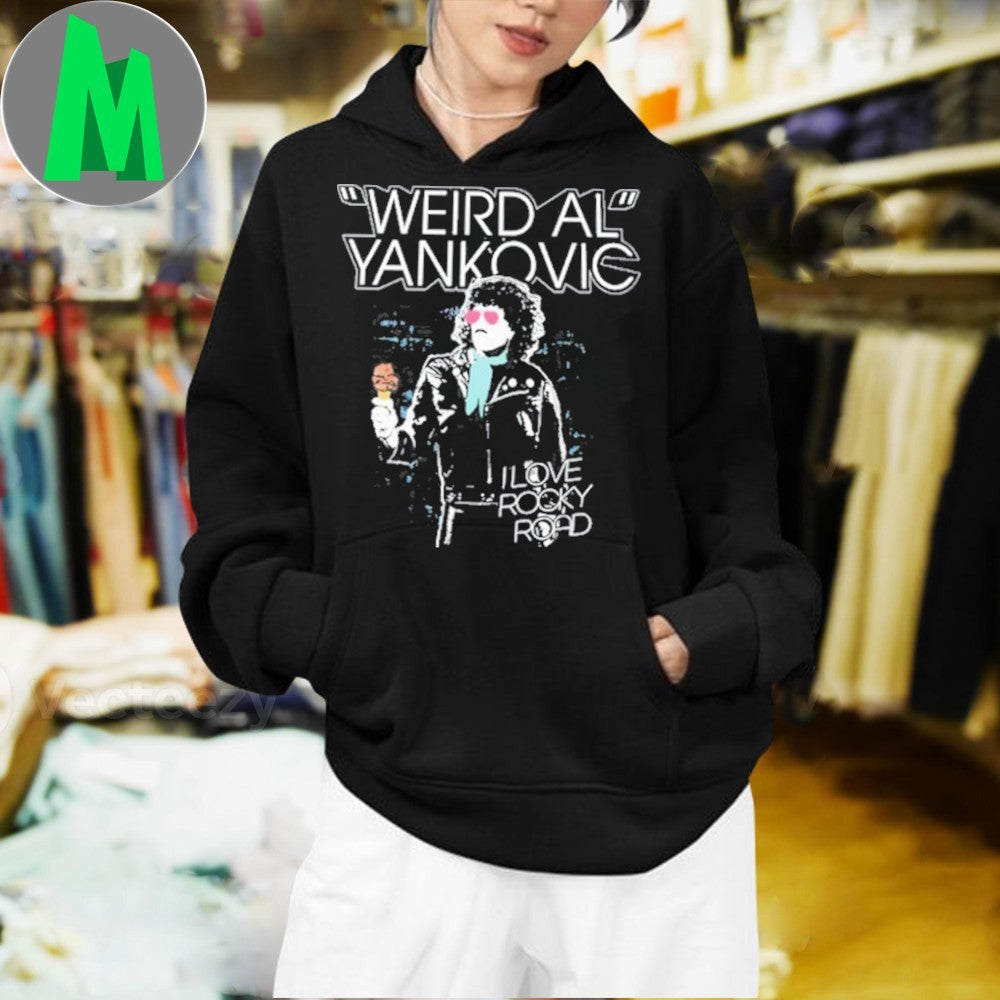 Weird Al Yankovic I Love Rocky Road Ice Cream Shirt