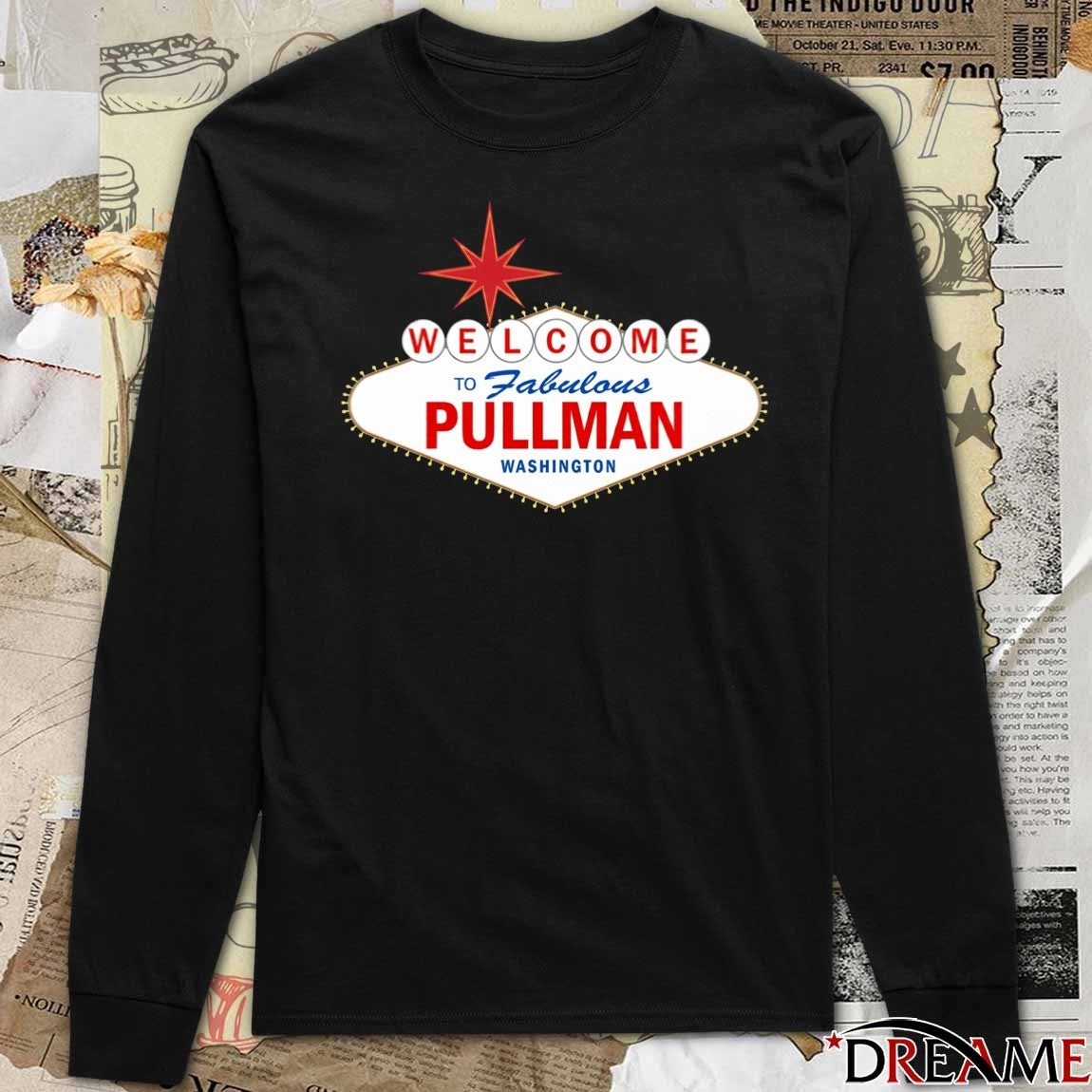 Welcome To Fabulous Pullman Washington State Cougars t-shirt