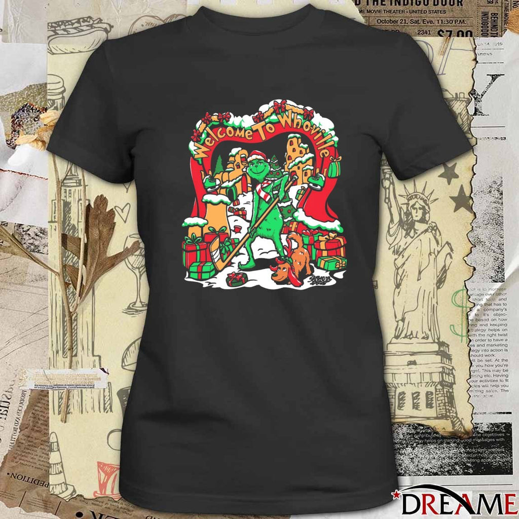 Welcome to Whoville How the Grinch Stole Christmas 2025 t-shirt