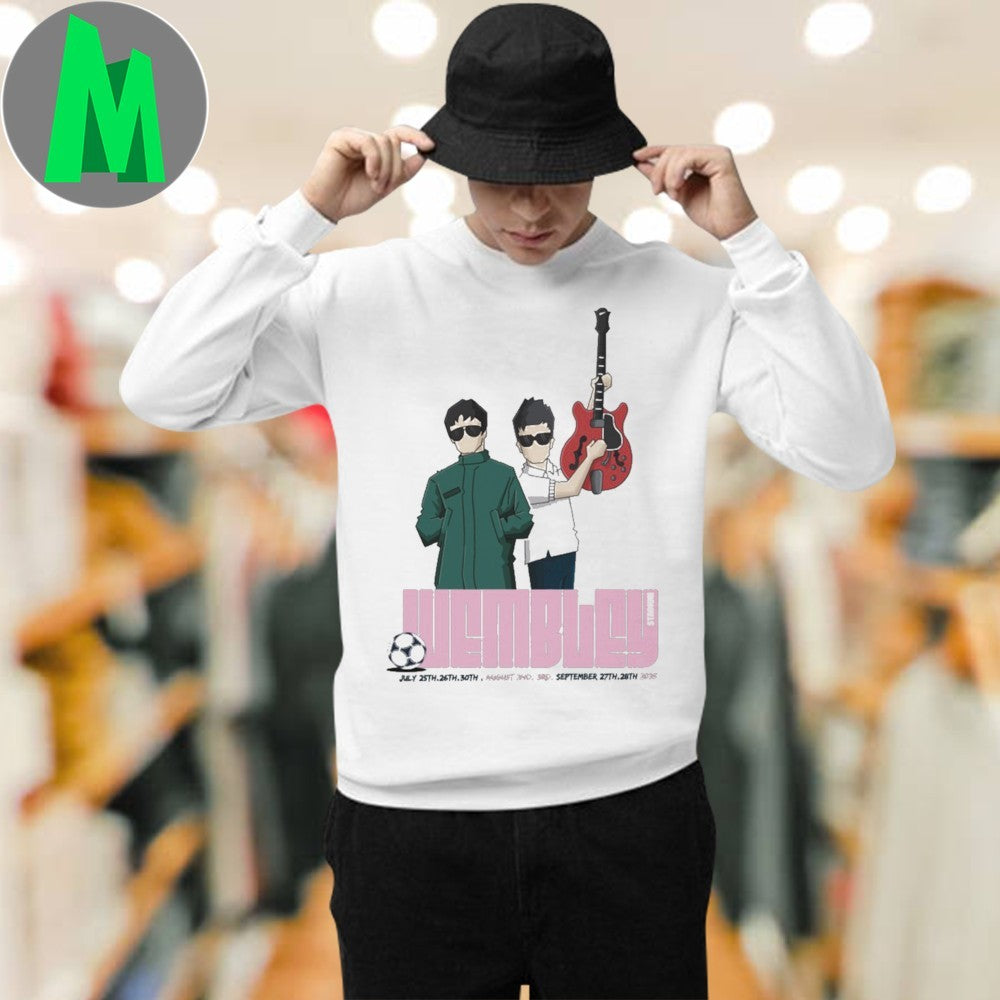 Wembley Stadium 2025 Concert Tour Graphic T-Shirt