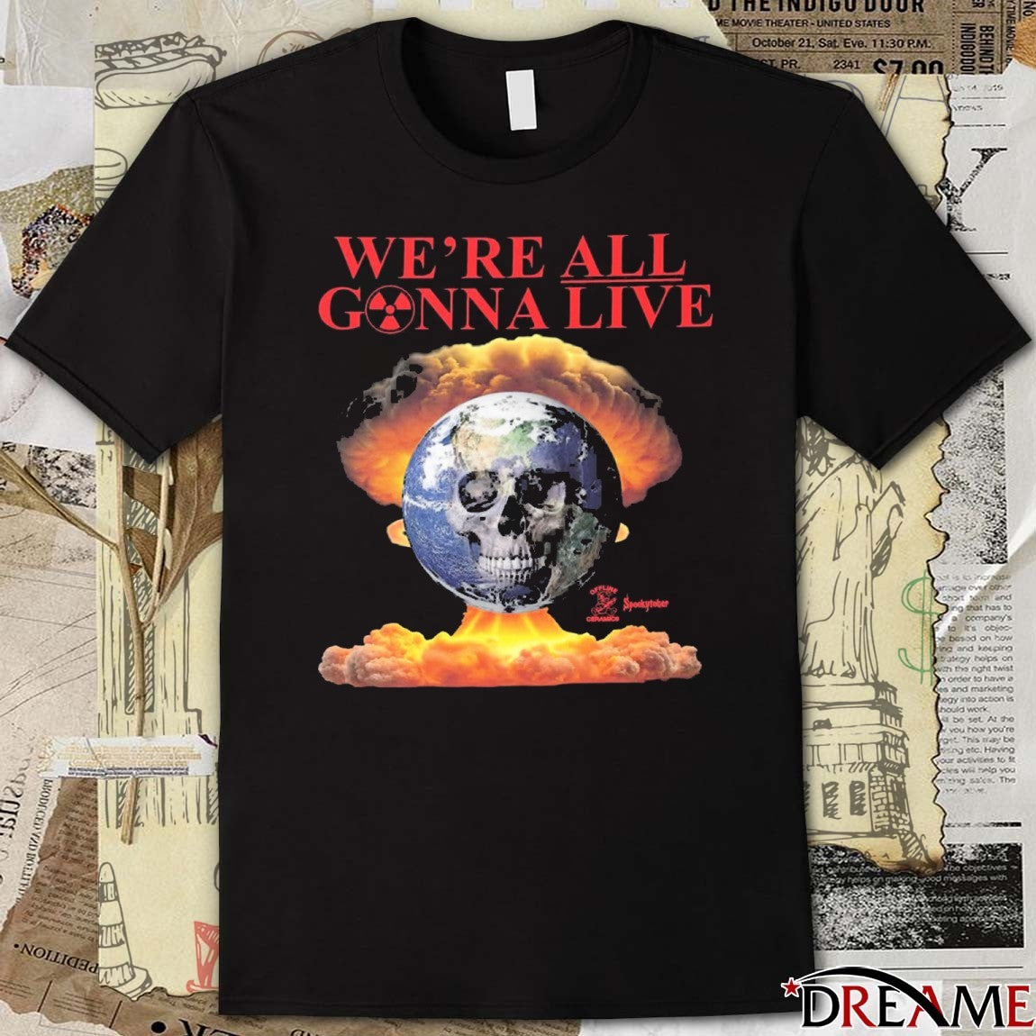 We’re All Gonna Live Online Ceramics 2025 t-shirt