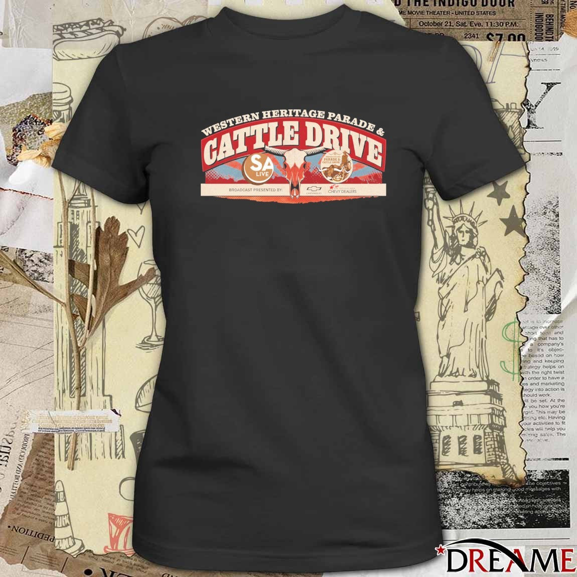 Western Heritage Parade And Cattle Drive 2026 t-shirt
