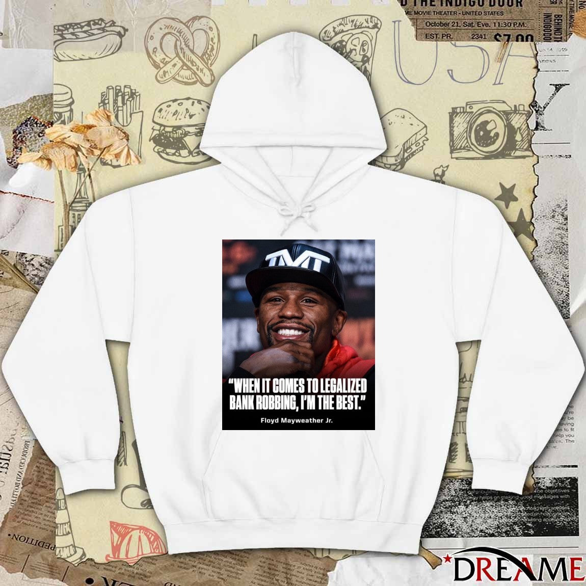 When It Comes To Legalized Bank Robbing, I’m The Best Floyd Mayweather Jr. Poster t-shirt