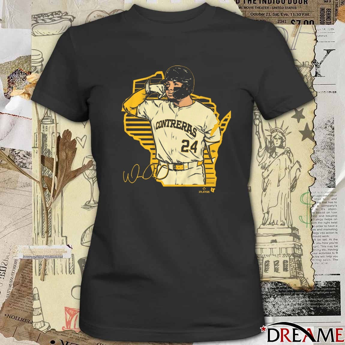 William Contreras Call the ‘Pen Milwaukee Brewers MLB Signature t-shirt