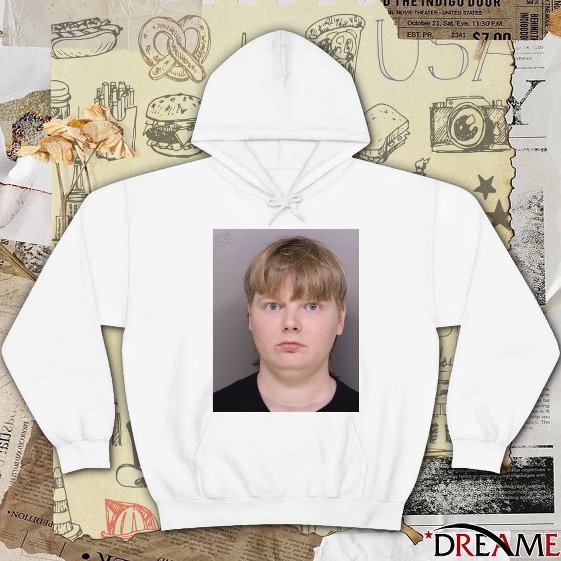 William DeFoor suspect break of Vice President JD Vance t-shirt