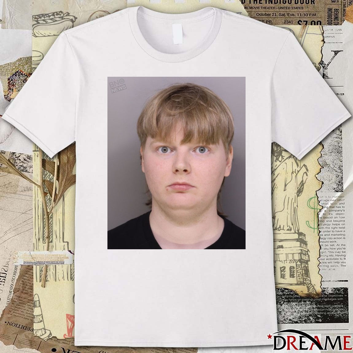 William DeFoor suspect break of Vice President JD Vance t-shirt