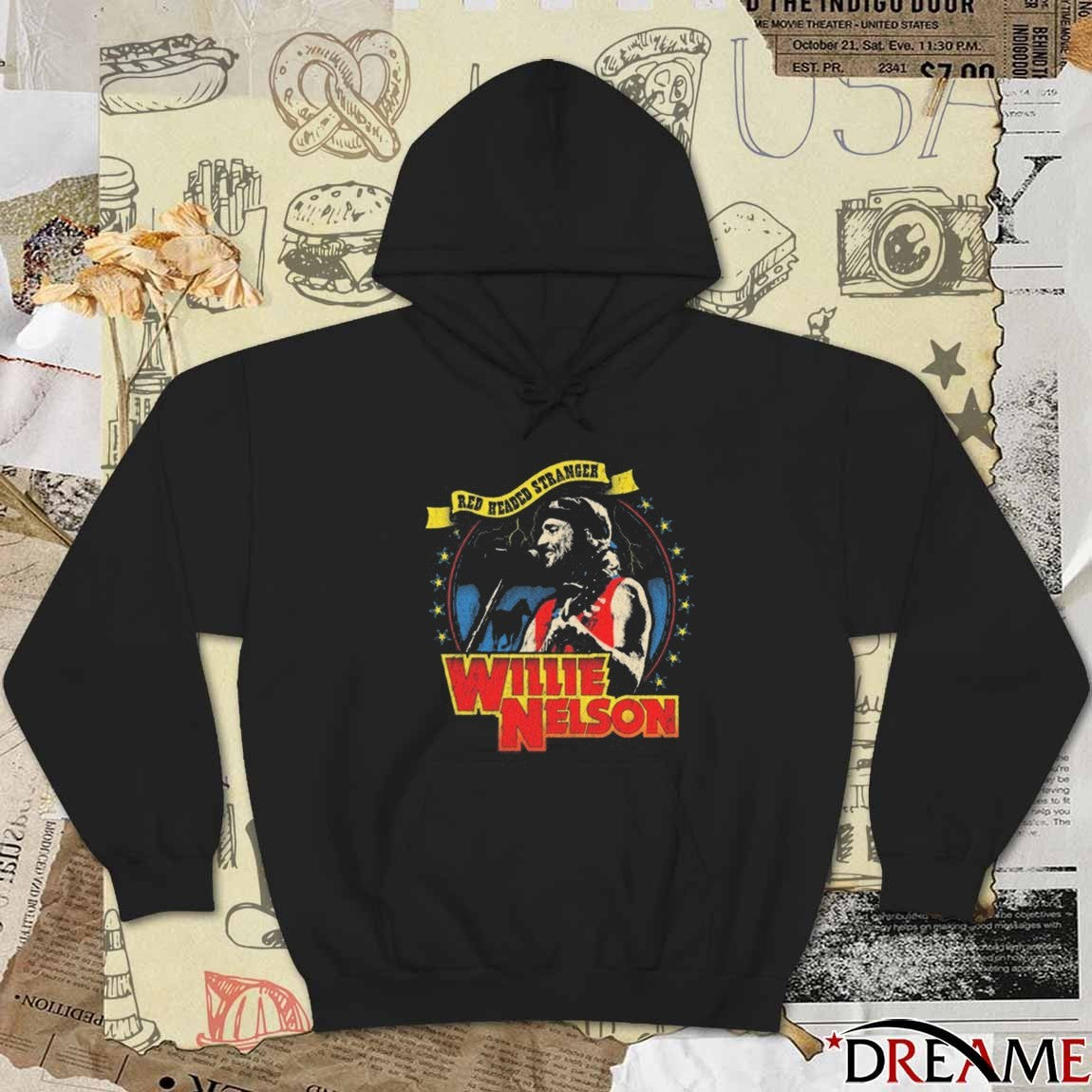 Willie Nelson Red Headed Stranger 2026 t-shirt