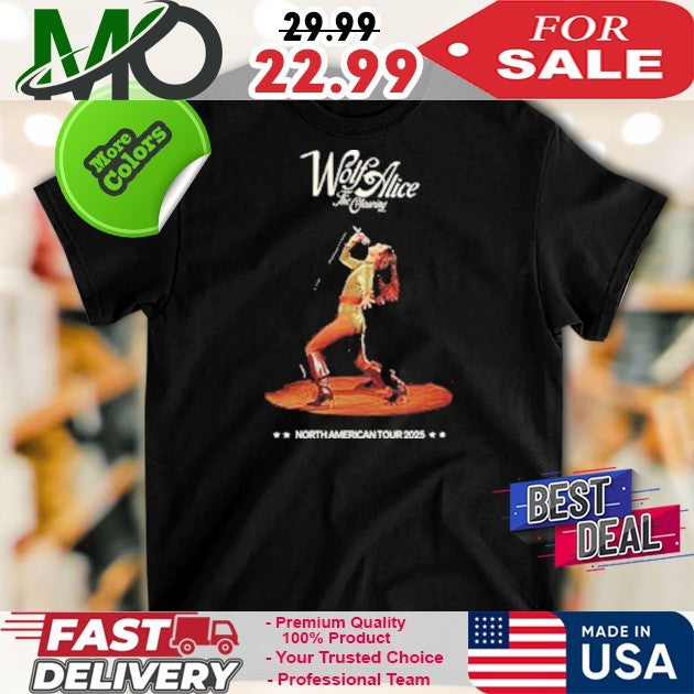 Wolf Alice The Clearing 2025 Tour Dates In North American Shirt