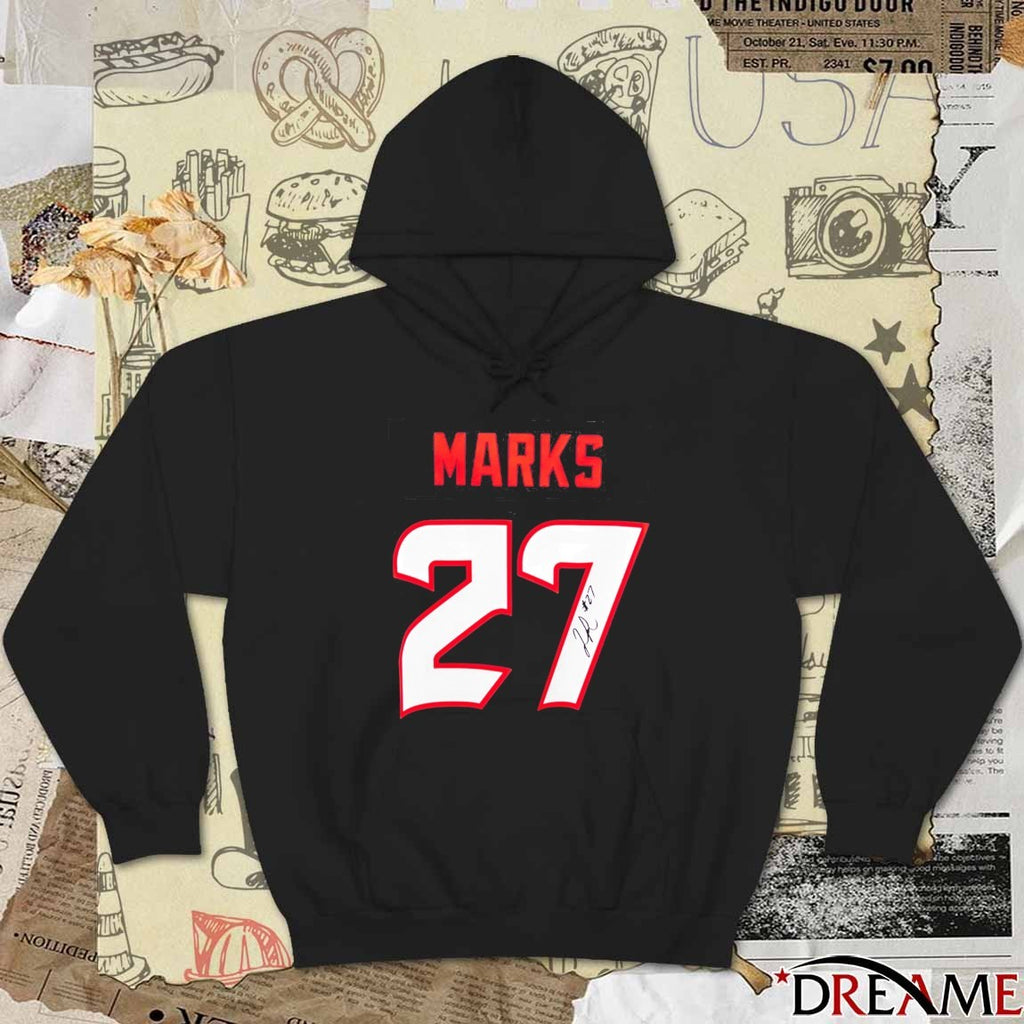Woody Marks 27 Houston Texans Team Game Signature t-shirt