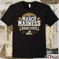 Wright State Raiders 2026 NCAA DI Men’s Basketball Championship March Madness Bound t-shirt