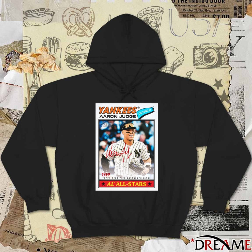 Yankees Aaron Judge Outfield Topps Certified Autograph Issue Al All-stars Poster t-shirt